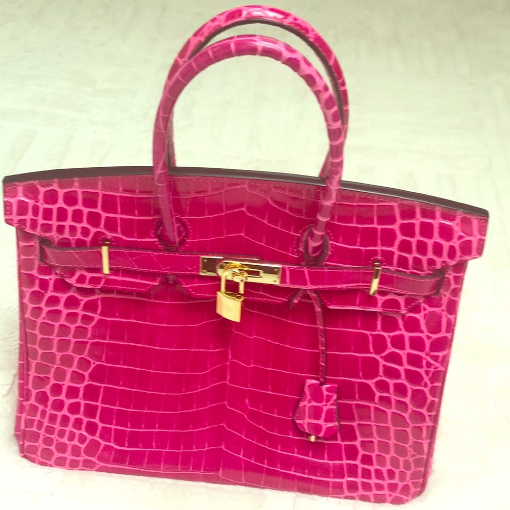 Ainefeel pink handbag